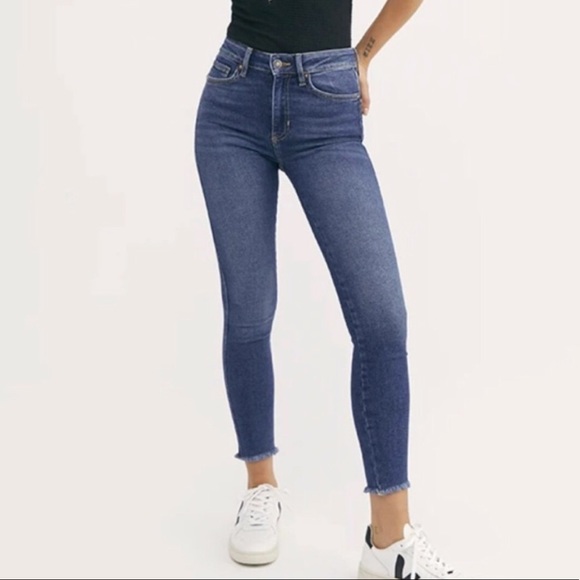Free People Dark Wash Jeggings - Picture 2 of 8